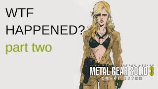 What Even Happens in MGS3 Part Two  Operation Snake Eater [upl. by Ilohcin]