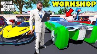 Franklin Sold Most Expensive Luxury Car In His Workshop in GTA 5  SHINCHAN and CHOP [upl. by Aliet819]