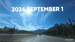 2024 SEPTEMBER 1 CANADA CANMORE CALGARY [upl. by Odel886]