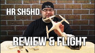 HR SH5HD Review And Flight With Final Thoughts Courtesy RCMoment [upl. by Natalie]