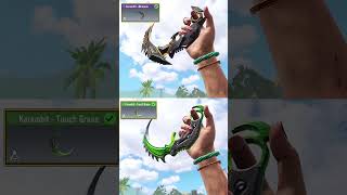 50 Vs 5 Karambit in CODM 💀 [upl. by Glendon]