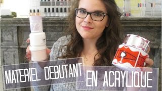 Liste du Matériel pour débutants en Acrylique  Melissa Easy Nails [upl. by Noicpesnoc87]