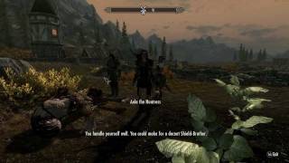 Elder Scrolls V Skyrim Walkthrough in 1080p Part 11 Heading to the Jarl in Whiterun PC Gameplay [upl. by Casady391]