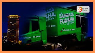 Safaricom’s Sambaza Furaha caravan arrives in Tharaka Nithi County [upl. by Veronike]