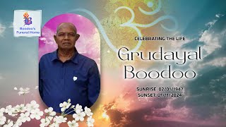 Celebrating The Life Of Grudayal Bodoo [upl. by Artimid]