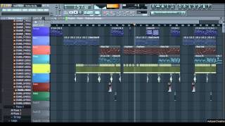 Clean Bandit  Rather Be Instrumental cover FL Studio 11 [upl. by Aroda]