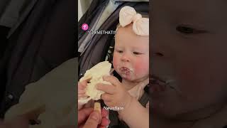 Cute Baby ice cream reaction 🥰😂 baby cutebaby lovelysmile babylove funny babylovelysmile [upl. by Best]