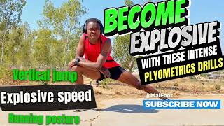 Top 3 Plyometrics for SpeedAgility amp Vertical Jump for Footballers [upl. by Lauter11]