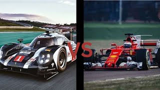 Epic Showdown Ferrari SF70H vs Porsche 919 Battle at Spa [upl. by Darla971]