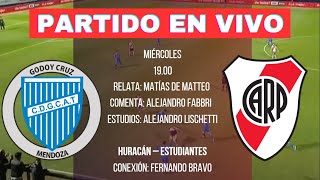 🔴GODOY CRUZ vs RIVER PLATE  LIGA PROFESIONAL  EN VIVO [upl. by Gnanmos]