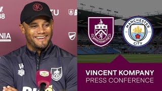 Kompany Previews Premier League Opener  PRESS CONFERENCE  Burnley v Manchester City [upl. by Gayel]