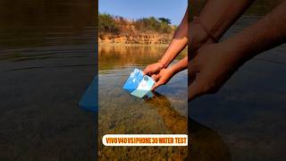 Vivo v40 vs i phone 30 5G water testing mobile 📱shorts short vivo iphone trending 5gphone [upl. by Missy]