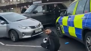 Part 1 Bradford Police vs Range Rover  Leaves Destruction On Barkerend Road  Bradford [upl. by Vania435]