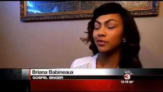 KATC NEWS Briana Babineaux aka Bri Gets Signed [upl. by Newby814]