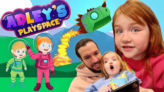 Adley’s PlaySpace 🚀 Explore Planets Help Friends PLAY AS NiKO Color Adley app reviews new game [upl. by Skylar]