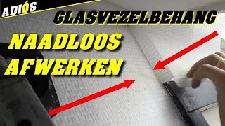 BEHANG NAADLOOS AANBRENGEN  seamless wallpaper application HACKS [upl. by Olegna]