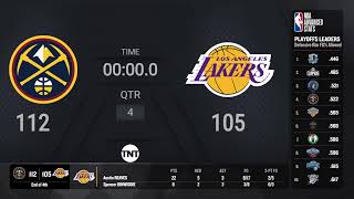 Nuggets  Lakers Game 3  NBAPlayoffs presented by Google Pixel Live Scoreboard [upl. by Ahsikym]