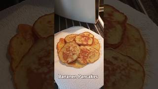 Bananen Pancakes 2 reife Bananen 2 Eier und 4 EL Mehl [upl. by Noseimaj647]