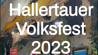 GERMANY  Wolnzach  73 Hallertauer Volksfest 2023 [upl. by Anegue]