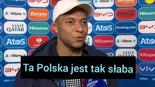 MBAPPE PO MECZU Z POLSKĄ [upl. by Learsiy266]