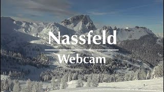 Webcam Nassfeld in Kärnten  Traumhafter Blick auf Trogkofel [upl. by Anilev]