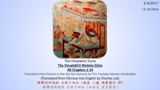 Vimalakirti Sutra All 14 Chapters English ZenChan Buddhism Sutras Audio Drama Part 4 of 71080P [upl. by Adolphe273]