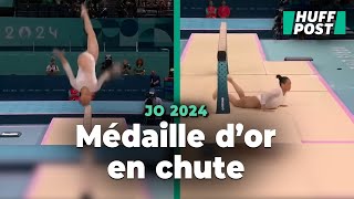 Grâce à sa chute une gymnaste olympique a fait la meilleure vidéo de cette trend TikTok [upl. by Coughlin]