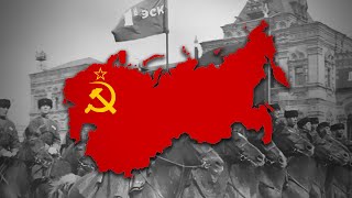 quotMarch of the Red Cavalryquot  Soviet Cavalry Song [upl. by Kantos]