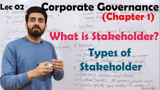 02 Stakeholder and its Types  Corporate Governance BBAMBA [upl. by Lowenstein739]