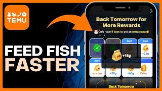 🐠 How To Feed Fish Faster On Temu Best Way [upl. by Liban339]