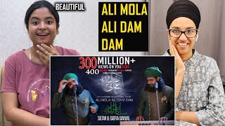 Indian Reaction on ALI MOLA ALI DAM DAM Amazing Qawwal  Elahi Reactions [upl. by Aihsenet]