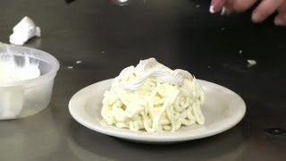 How to Make Fondant Spaghetti  Fondant Designs [upl. by Voorhis]