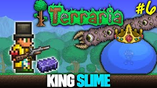 KING SLIME  Terraria 6 [upl. by Eichman]