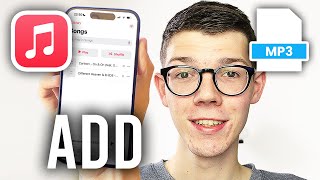 How To Add MP3 Files To Apple Music App On iPhone  Full Guide [upl. by Frangos899]