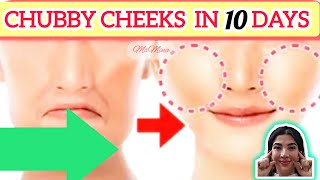 FULLER CHEEKS EXERCISE FOR BEGINNERS Get Chubby Apple Cheeks Lift Sagging Jowls Laugh Lines [upl. by Adnohsel]