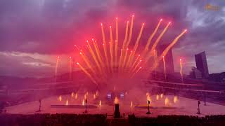 Gothia Cup Opening Pyromusical 2023  Göteborgs FyrverkeriFabrik [upl. by Emiaj161]