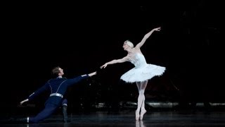 Swan Lake Zenaida Yanowsky and Nehemiah Kish in rehearsal The Royal Ballet [upl. by Aidualk]