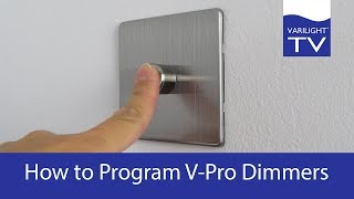 How to program Varilight VPro dimmers [upl. by Tudor]