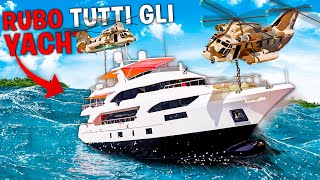 RUBO TUTTI gli YACHT dei MILIONARI su GTA 5 🤯🛥️ [upl. by Aicilla50]