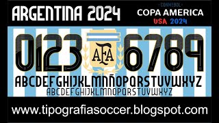 Tipografía Argentina 2024 FREE DOWNLOAD [upl. by Solram910]