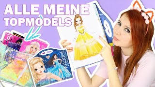 Diese Topmodels habe ich alle gemalt  Meine Topmodelsammlung  Topmodel malen mit Foxy [upl. by Mena825]