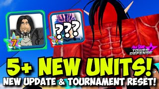 5 NEW UNITS amp Tournament RESET  New ASTD Update TODAY [upl. by Cassandre]