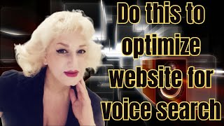 Do this to optimize website for voice search seo voicesearch seolady [upl. by Kermit]