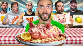 Ho chiesto 5 INGREDIENTI a 5 YOUTUBERS diversi Ecco cosa è SUCCESSO [upl. by Yanarp580]