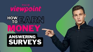 PaidViewpoint Review 2024  How to create account and earn money taking online surveys [upl. by Atnaloj388]