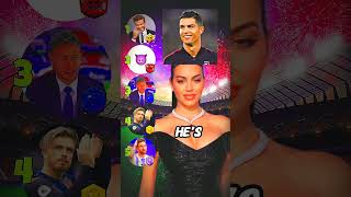 Georgina Ranks Handsome Footballer🥰 ronaldo football [upl. by Madeleine]