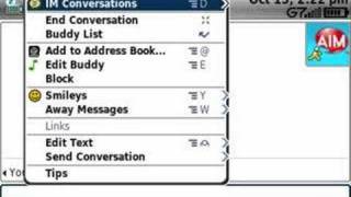 TMobile Sidekick LX  Instant Messaging [upl. by Stoneham]