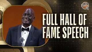 Michael Cooper  Hall of Fame Enshrinement Speech [upl. by Brookner]