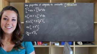 Properties of integrals KristaKingMath [upl. by Airemahs156]