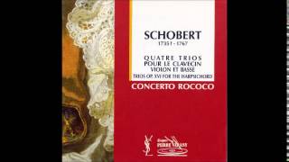 Johann Schobert Trios for Harpsichord Op16 JP Brosse [upl. by Pytlik]